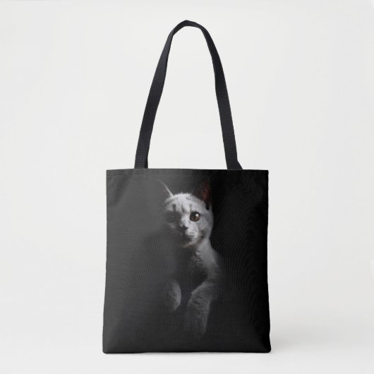 Cat Portrait Tote Bag (Voorkant)