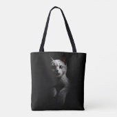 Cat Portrait Tote Bag (Achterkant)