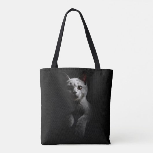 Cat Portrait Tote Bag (Achterkant)