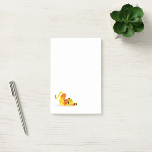 Cat post-it notes (Kantoor)