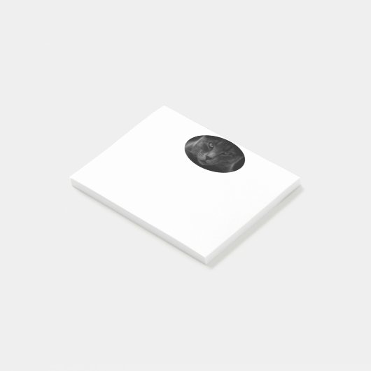 Cat Post-it Opmerkingen Post-it® Notes (Schuin)