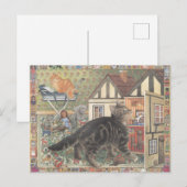 Cat Postcard Briefkaart (Voorkant / Achterkant)