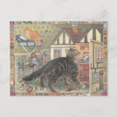 Cat Postcard Briefkaart (Voorkant)