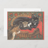 Cat Postcards Briefkaart (Voorkant / Achterkant)