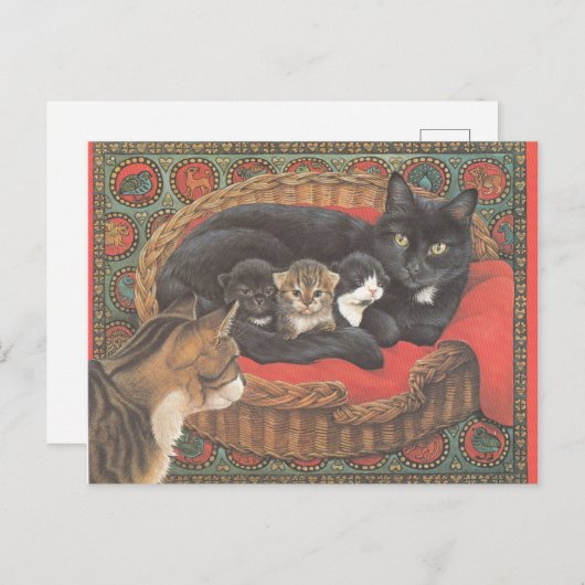 Cat Postcards Briefkaart (Voorkant / Achterkant)