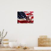 Cat Poster All American (Keuken)