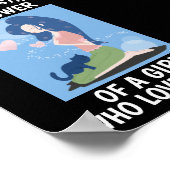 CAT-POSTER ONDERSCHATTE NOOIT EEN MEISJE DIE VAN.. POSTER (Hoek)