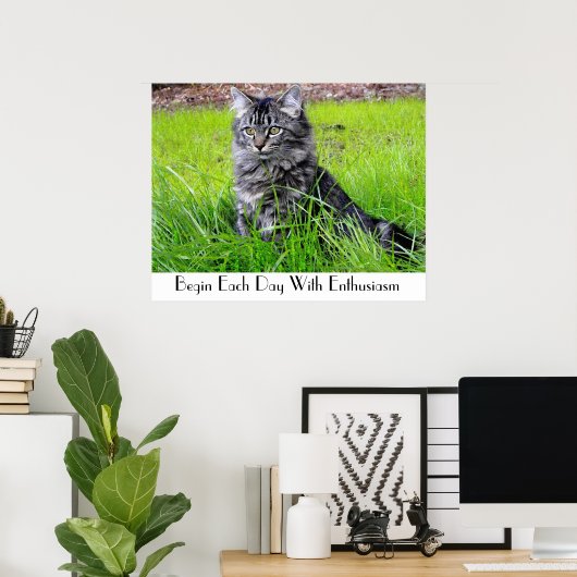 CAT-POSTER POSTER (Thuiskantoor)