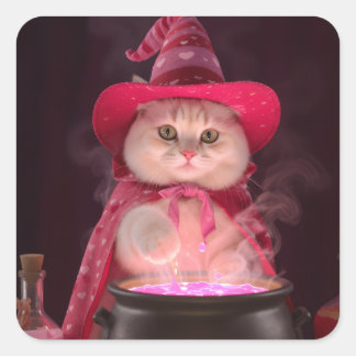 Cat Potion Master Sticker