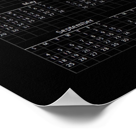 Cat Power 2011 Kunstkalender Poster (Hoek)