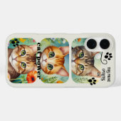 Cat Power Funny Purring Device Phone Case (Achterkant (horizontaal))