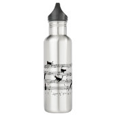 Cat Pplay Note Music, Cat Music, Black Cat Cat Cft Waterfles (Links)