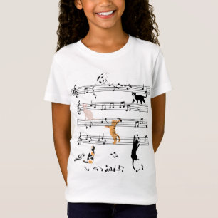 Cat PplayNote Music, Naughty Cat Gift, Cute Cat T-shirt