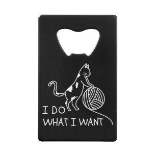 Cat PplayYarn Creditkaart Flessenopener