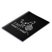 Cat PplayYarn Notitieboek (Linkerzijde)