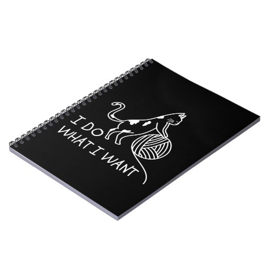 Cat PplayYarn Notitieboek (Linkerzijde)