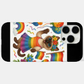 Cat Pride Paws Kat-geïnspireerde Pride LGBTQ Case-Mate iPhone Case (Achterkant (horizontaal))