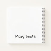 Cat Pride Paws Kat-geïnspireerde Pride LGBTQ Notitieboek (Achterkant)