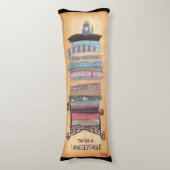 Cat Princess en de Pea Pillow Lichaamskussen (Voorkant Verticaal)