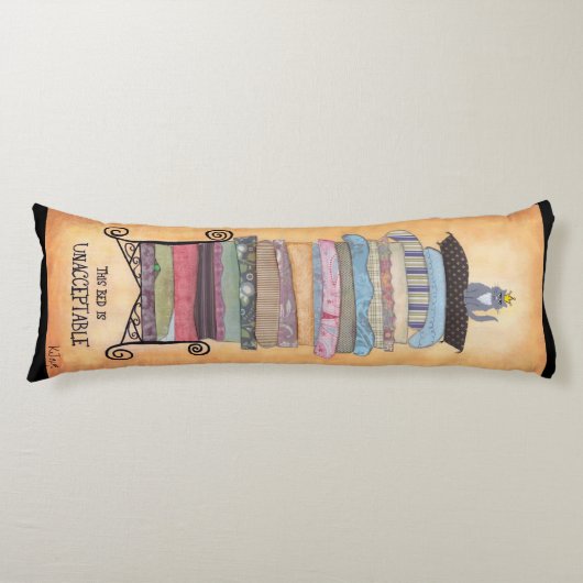 Cat Princess en de Pea Pillow Lichaamskussen (Voorkant)