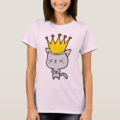 Cat Princess T-shirt (Voorkant)