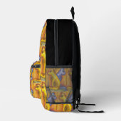 Cat Print Backpack Bedrukte Rugzak (Rechts)