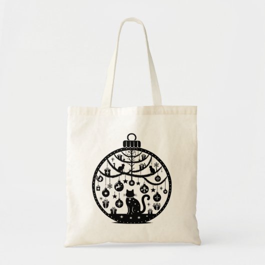 Cat-proof Kerstmis 02 Tote Bag (Voorkant)