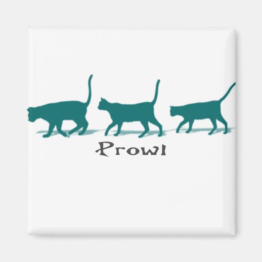 Cat Prowl-magneet Magneet (Voorkant)