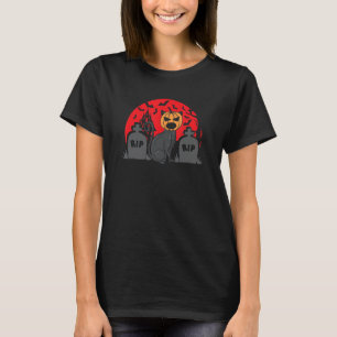Cat Pumpkin Cat Owner Kitten Pet Animal Black Cat T-shirt