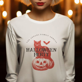  Cat Pumpkin en Bat Halloween Party Trui