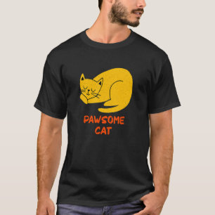 Cat Pun Geweldige Motivatie Citaat Inspirerend T-shirt