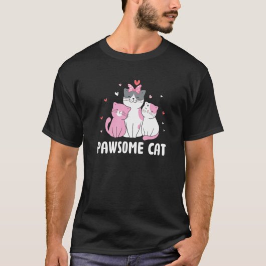 Cat Pun Geweldige Motivatie Citaat Inspirerend T-shirt (Voorkant)