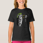 Cat Punk, Fun Graphic T-Shirt (Voorkant)