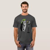 Cat Punk, Fun Graphic T-Shirt (Voorkant volledig)