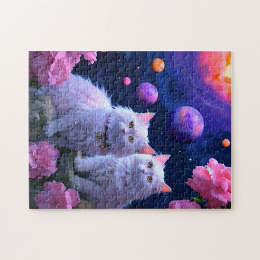 Cat Puzzle Legpuzzel (Horizontaal)