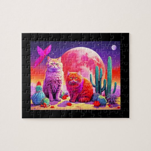 Cat Puzzle  Legpuzzel (Horizontaal)