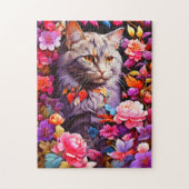Cat Puzzle Legpuzzel (Verticaal)