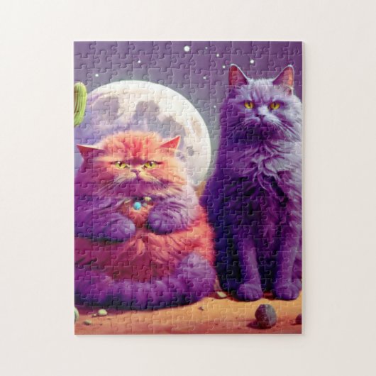 Cat Puzzle Legpuzzel (Verticaal)