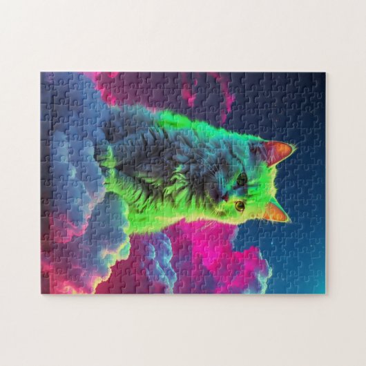 Cat Puzzle  Legpuzzel (Horizontaal)