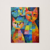 Cat Puzzle Legpuzzel (Verticaal)