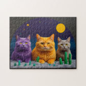 Cat Puzzle Legpuzzel (Horizontaal)