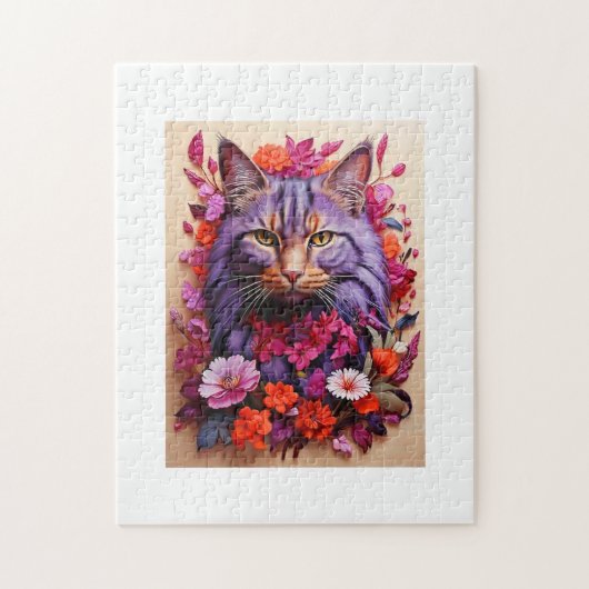 Cat Puzzle  Legpuzzel (Verticaal)