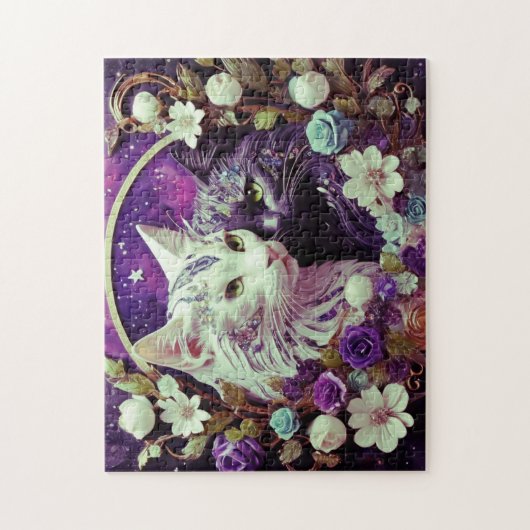 Cat Puzzle Legpuzzel (Verticaal)