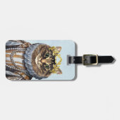 Cat Queen 2 Bagagelabel (Voorkant horizontaal)