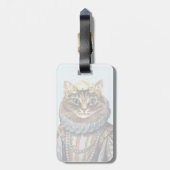 Cat Queen 2 Bagagelabel (Achterkant verticaal)