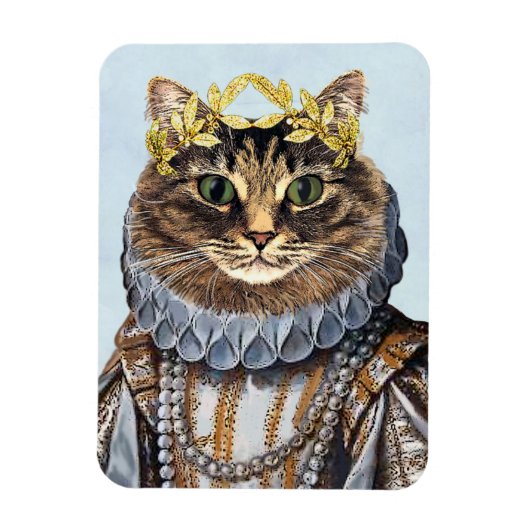 Cat Queen 2 Magneet (Verticaal)