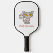 Cat Queen Pickleball Paddle (Voorkant)