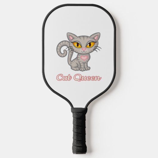 Cat Queen Pickleball Paddle (Voorkant)