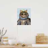 Cat Queen Poster (Keuken)