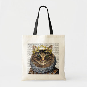 Cat Queen Tote Bag